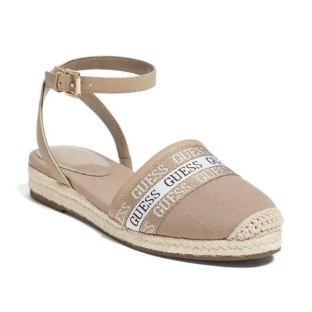 Guess Women's Tan Espadrille Sandals